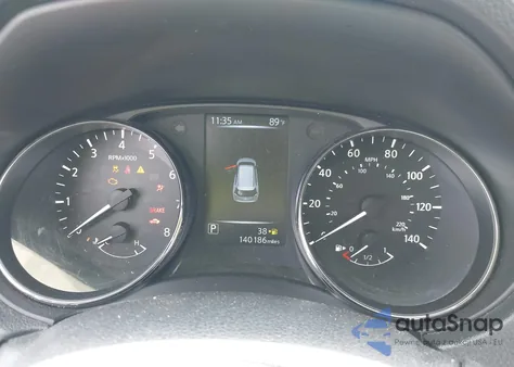 2017 Nissan Rogue Sv z USA, uszkodzony, nr VIN KNMAT2MV4HP533789